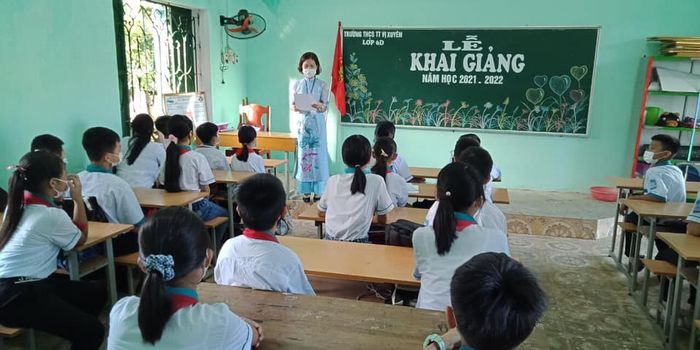 Những khoảnh khắc sinh hoạt đầy sôi động tại THCS Thị trấn Vị Xuyên