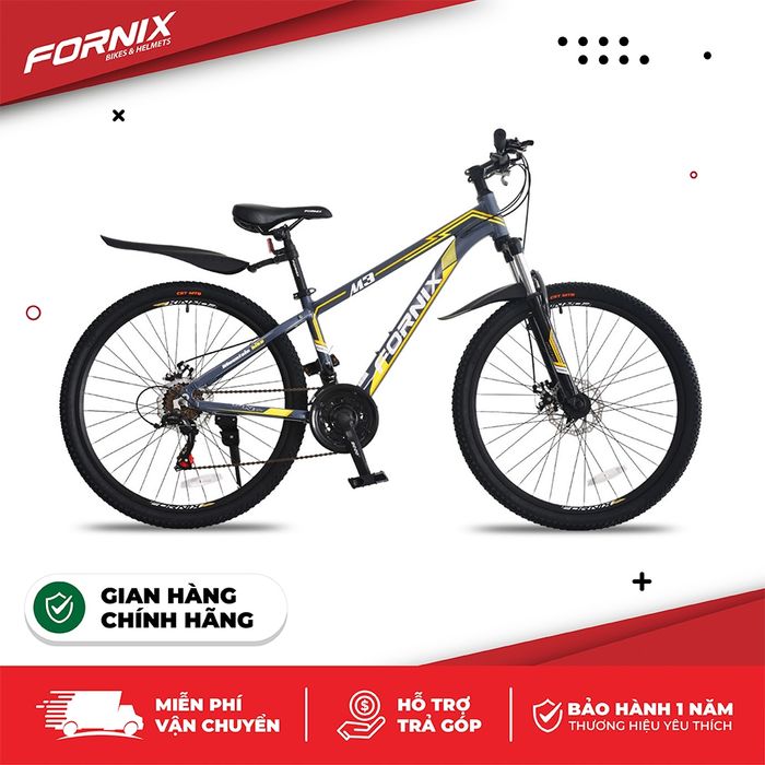 Hình ảnh chi tiết xe đạp địa hình M3 (Góc cận cảnh)