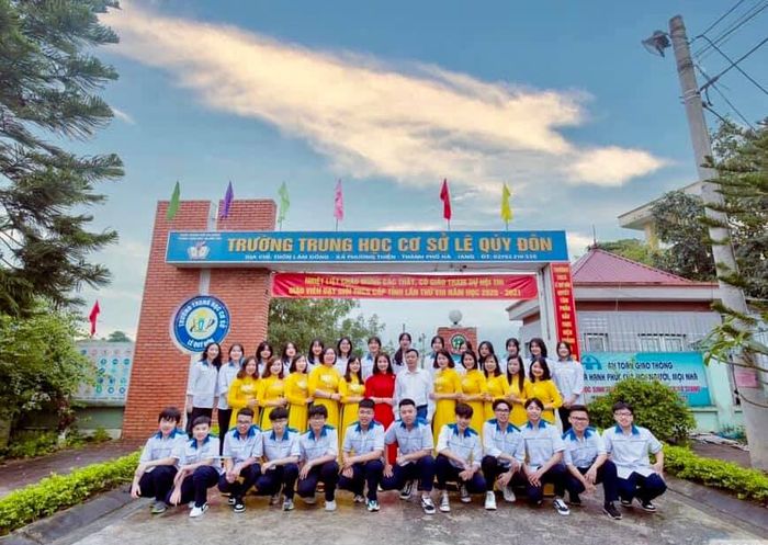 Hình ảnh ấn tượng về cơ sở vật chất hiện đại tại THCS Lê Quý Đôn