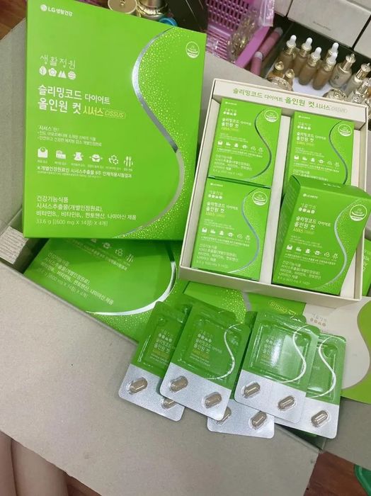 Viên Uống Hỗ Trợ Giảm Cân LG Slimming Code Diet All In One Cut Cissus - Hình ảnh 2
