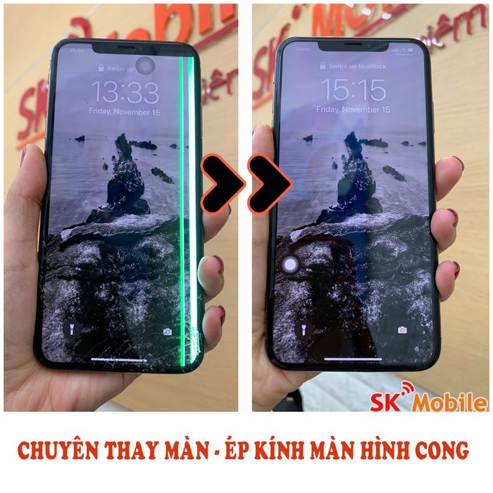 Hình ảnh không gian làm việc chuyên nghiệp tại SK Mobile