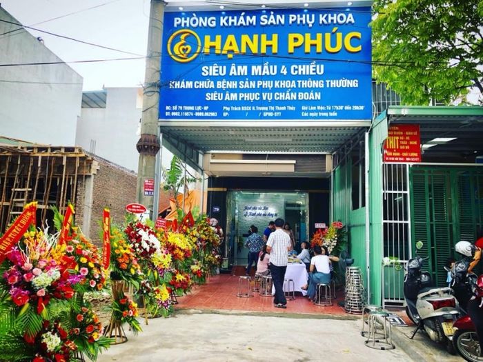 Hệ thống phòng khám tiêu chuẩn tại Sản Phụ khoa Hạnh Phúc