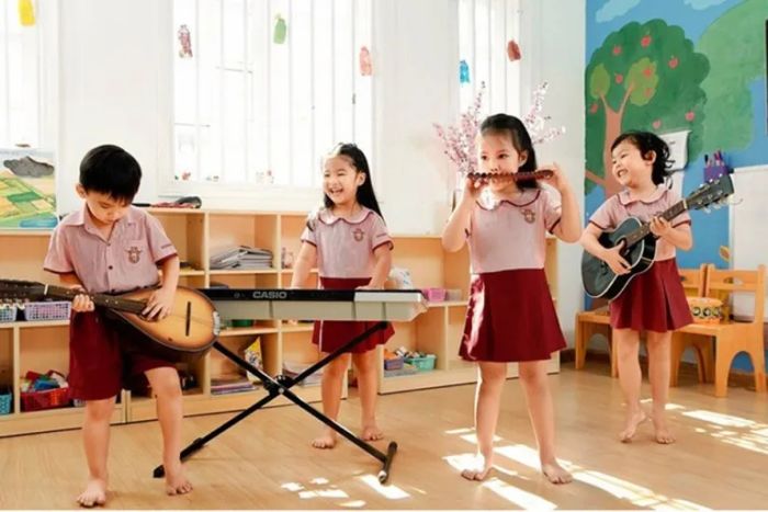 Không gian học tập hiện đại tại Trường mầm non Quốc tế Saigon Academy