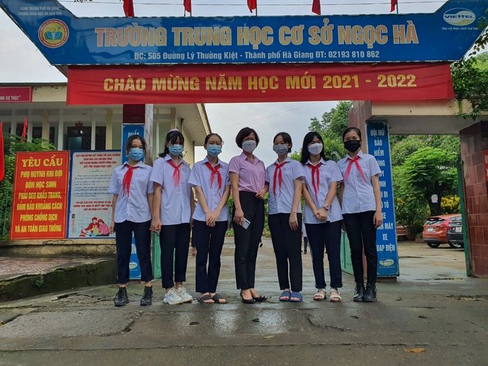 Hình ảnh ấn tượng về cơ sở vật chất hiện đại tại THCS Ngọc Hà