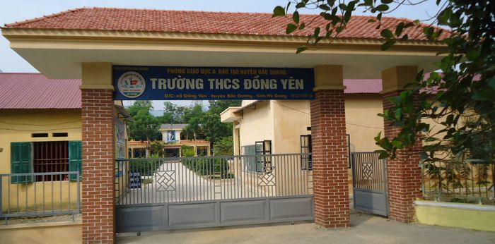 Hình ảnh ấn tượng về cơ sở vật chất Trường THCS Đồng Yên