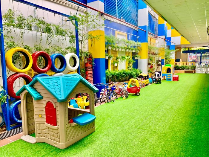 Không gian học tập đầy sáng tạo tại Mầm non Song Ngữ Hooray