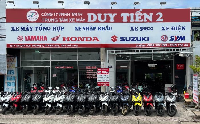 Không gian trưng bày sang trọng tại Duy Tiến Motor