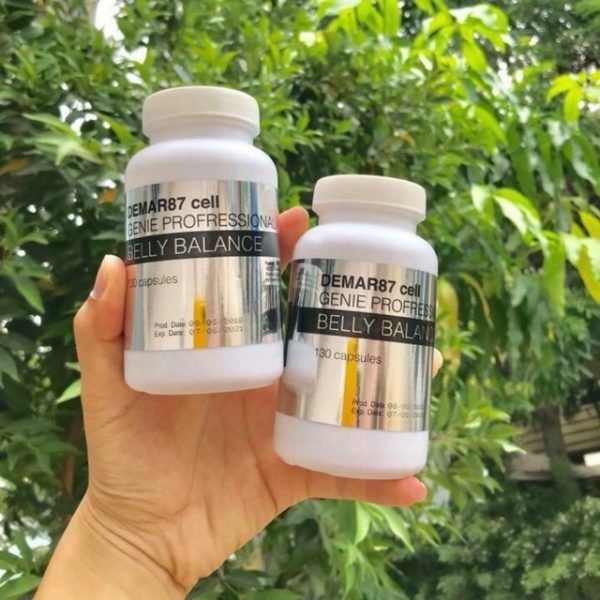 Viên Uống Tan Mỡ Bụng Genie Demar87 Cell Professional Belly Balance - Hình ảnh 1