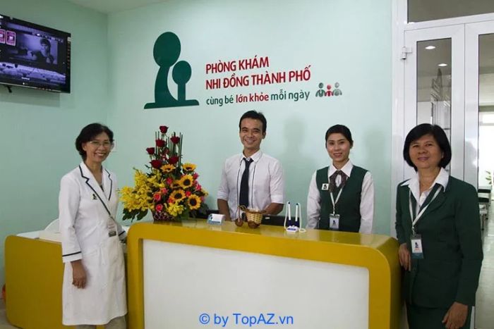 Top phòng khám Nhi chất lượng hàng đầu tại TP.HCM