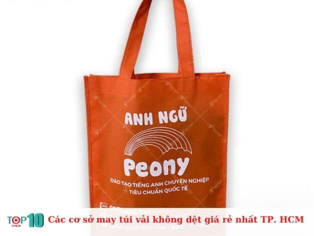 Danh sách xưởng may túi vải không dệt giá tốt nhất TP.HCM