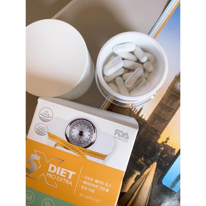 Viên Giảm Cân Genie X5 Diet Pro Extra - Hình ảnh 1