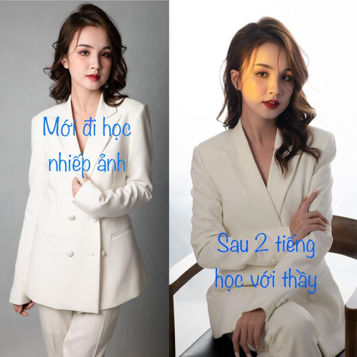 Hình ảnh thực tế lớp học tại Ductienlucas - Trường dạy nhiếp ảnh HCM