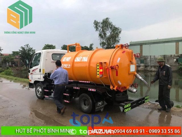 Dịch vụ hút hầm cầu chuyên nghiệp tại quận Cầu Giấy