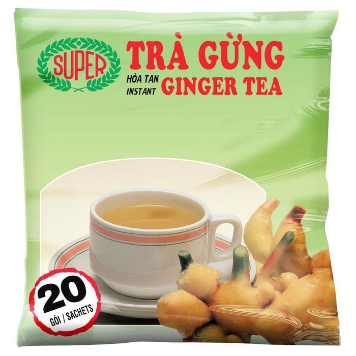 Hình ảnh Trà gừng hòa tan Super - Sản phẩm chất lượng cao