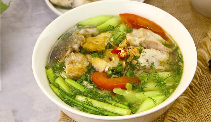Quán bún cá rô đồng nổi tiếng ở Tiên Dược