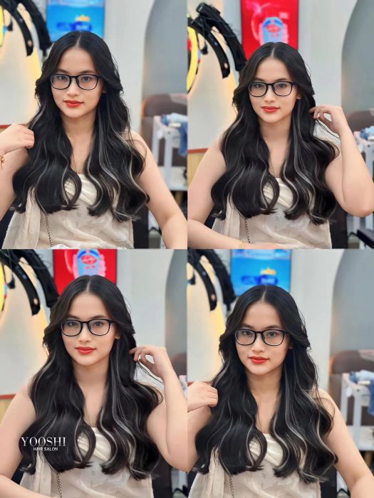 Hình ảnh thực tế dịch vụ nối tóc chuyên nghiệp tại Yoshi Hair Salon