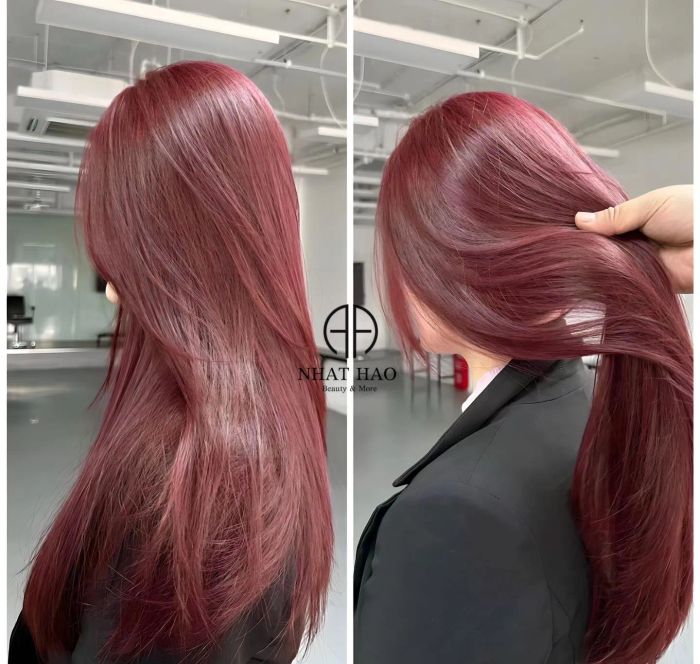 Hình ảnh thực tế dịch vụ nối tóc chuyên nghiệp tại Nhật Hào Hair Salon