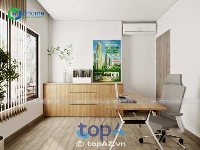 Giải pháp thiết kế nội thất văn phòng đẳng cấp tại Bình Dương