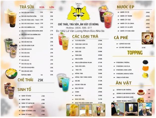 Chè Thái Cô Bóng - Điểm đến hấp dẫn cho tín đồ chè