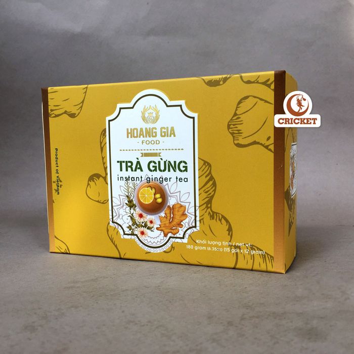 Hình ảnh Trà gừng Hoàng Gia - Sản phẩm chăm sóc sức khỏe toàn diện