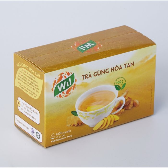 Hình ảnh Trà gừng Wil - Sản phẩm chăm sóc sức khỏe
