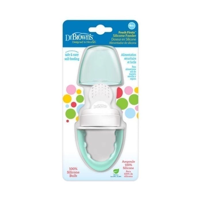 Túi nhai Dr. Brown's Fresh Firsts - Thiết kế silicone mềm mại an toàn