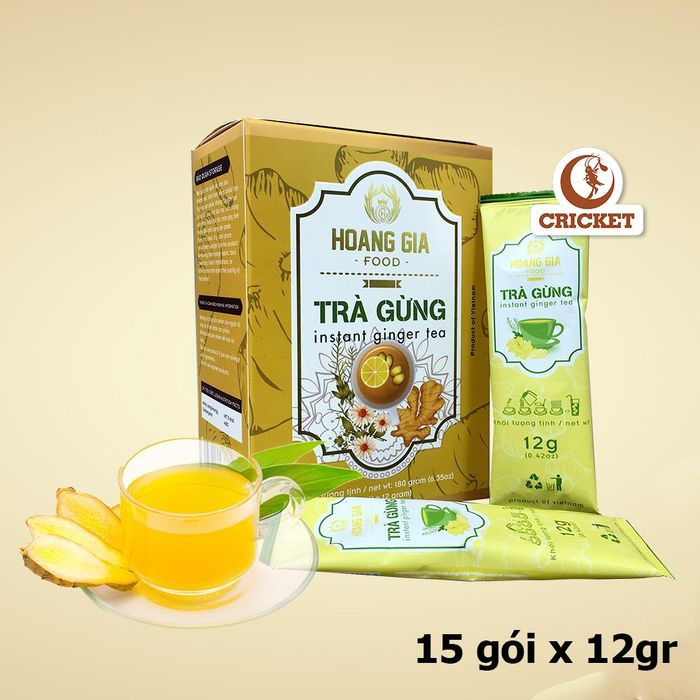Hình ảnh sản phẩm Trà gừng Hoàng Gia - Tiện lợi, chất lượng