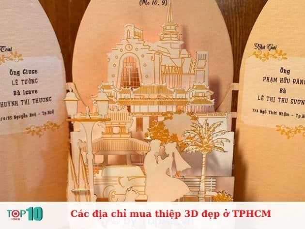 Hành trình khám phá những xưởng thiệp 3D đẹp nhất Sài Gòn