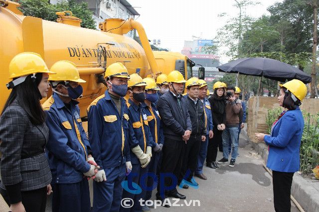 Dịch vụ hút hầm cầu chuyên nghiệp tại quận Cầu Giấy