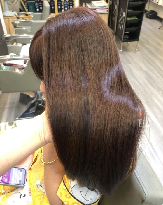 Hình ảnh thực tế các mẫu tóc nối tự nhiên tại Salon Tóc Nối