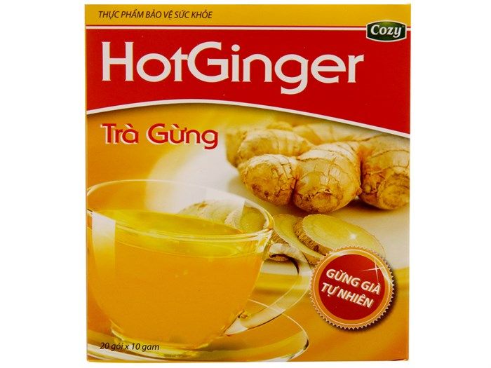 Hình ảnh Trà Cozy Gừng HotGinger - Thức uống tốt cho sức khỏe