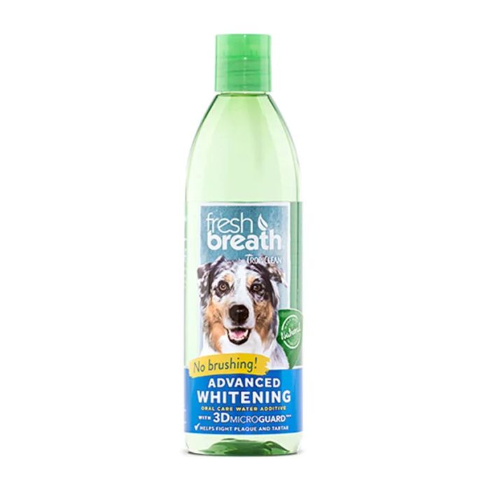 Nước súc miệng và dưỡng lông cho chó mèo TROPICLEAN Fresh Breath Water Additive ảnh 1