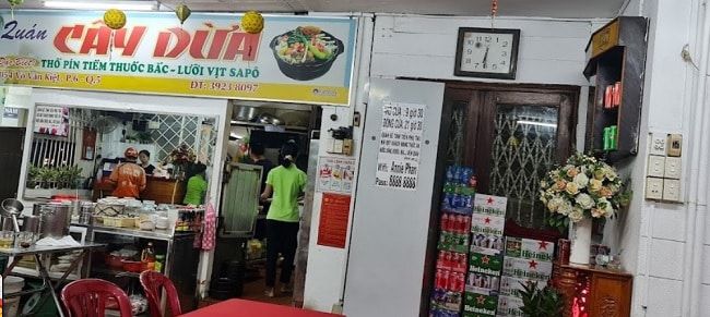 Quán Cây Dừa - Nét tinh hoa ẩm thực Quận 5
