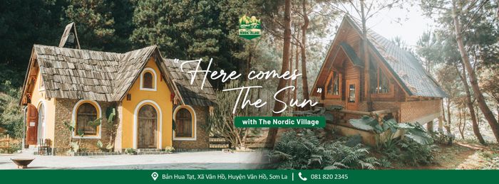 The Nordic Village - Biệt thự gỗ ấm áp giữa rừng thông bạt ngàn