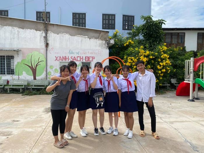 Hình ảnh ấn tượng về cơ sở vật chất hiện đại tại THCS Bảo Định