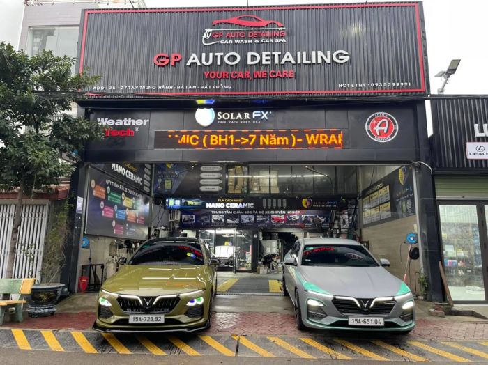 Quy trình dán phim cách nhiệt chuyên nghiệp tại GP Auto
