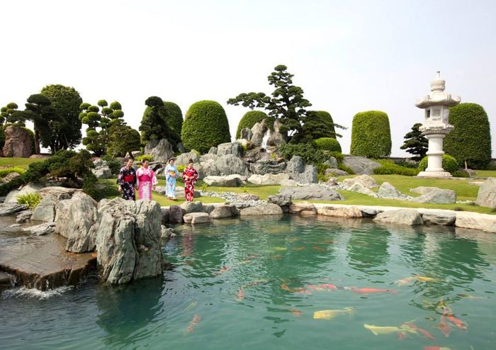 Khám phá vẻ đẹp tinh tế của vườn Nhật tại Rin Rin Park