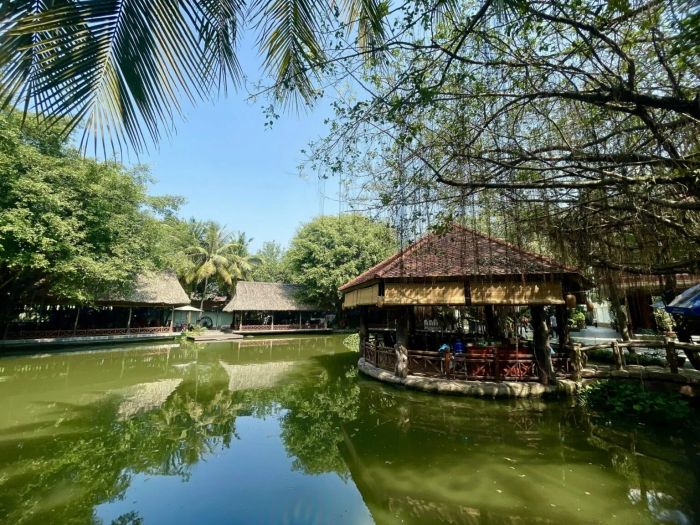 Không gian xanh mát đậm chất miền Tây tại Phương Nam Resort