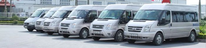 Hình ảnh đội xe đẳng cấp Viettra - Đồng hành cùng thành công