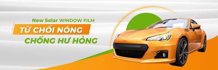 Hình ảnh thực tế phim cách nhiệt New Solar cao cấp