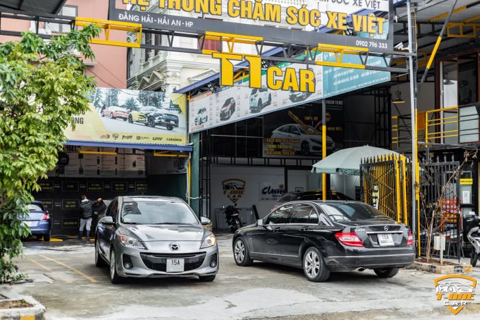 Hình ảnh thực tế tại T One Car - Hệ Thống Chăm Sóc Xe Việt