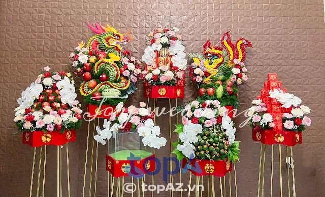 Dịch vụ mâm quả cưới cao cấp tại TP.HCM