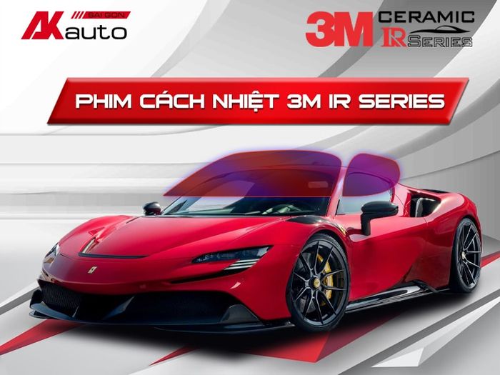 Hình ảnh thực tế phim cách nhiệt 3M IR Series