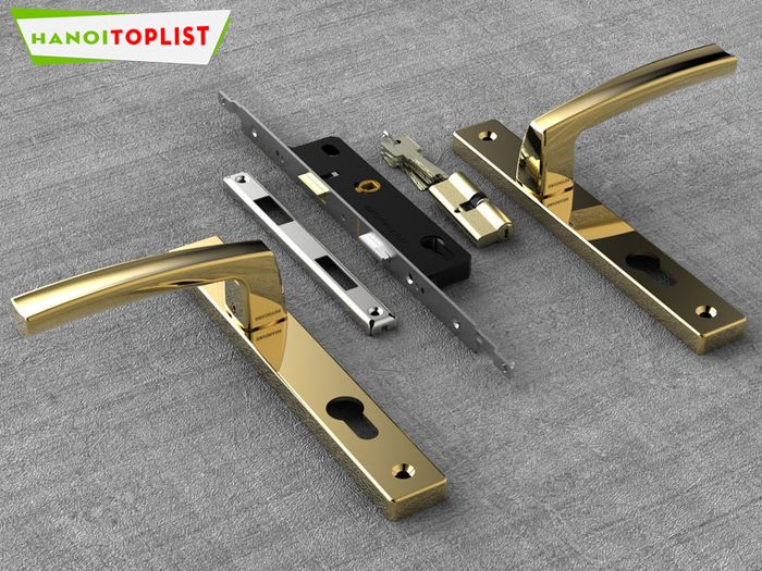 Một số mẫu khóa Huy Hoàng – Set khóa nhôm kính | Tripi