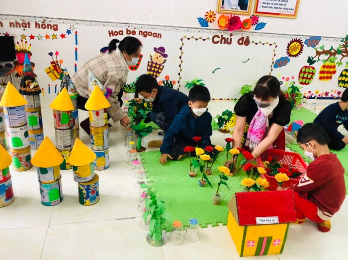 Khám phá không gian học tập đầy màu sắc tại Trường Mầm non 2/9 - Nơi mỗi góc nhỏ đều được thiết kế để khơi gợi niềm vui học hỏi cho trẻ