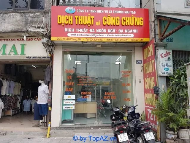 Địa chỉ dịch thuật đa ngôn ngữ uy tín tại Thủ đô