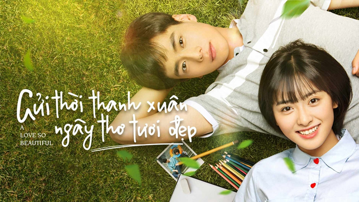 Hình ảnh đẹp từ phim Gửi thời thanh xuân - Khoảnh khắc trong trẻo ghi lại mối tình đầu ngọt ngào giữa Trần Tiểu Hy và Giang Thần.