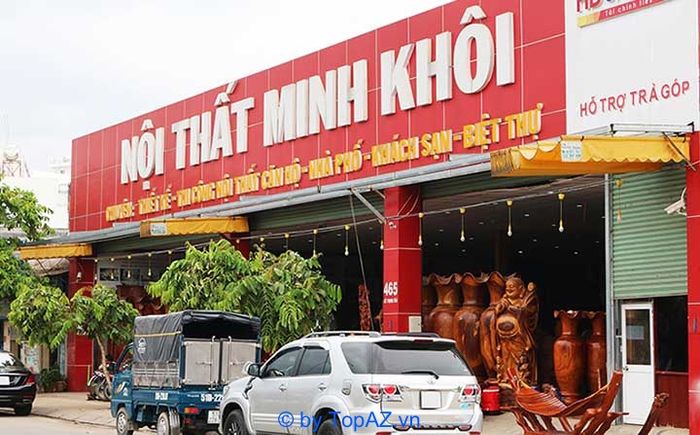 Nội thất Minh Khôi cung cấp bàn thờ ông Địa chất lượng cao