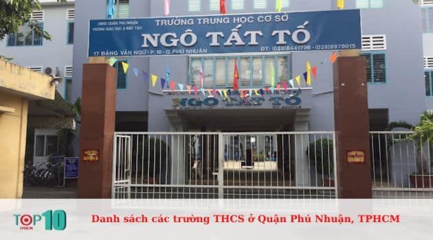 THCS Ngô Tất Tố - Ngôi trường chuẩn mực giáo dục tại quận Phú Nhuận