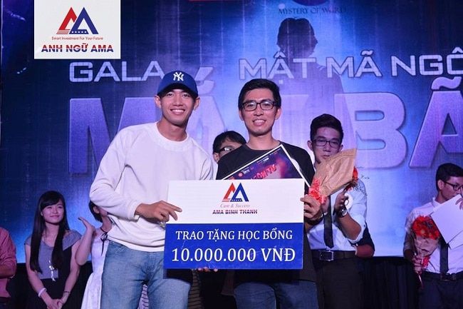 AMA là một trong những trung tâm tiếng Anh hàng đầu tại Quận Bình Thạnh, TP HCM, nằm trong danh sách Top 5 trung tâm tốt nhất.